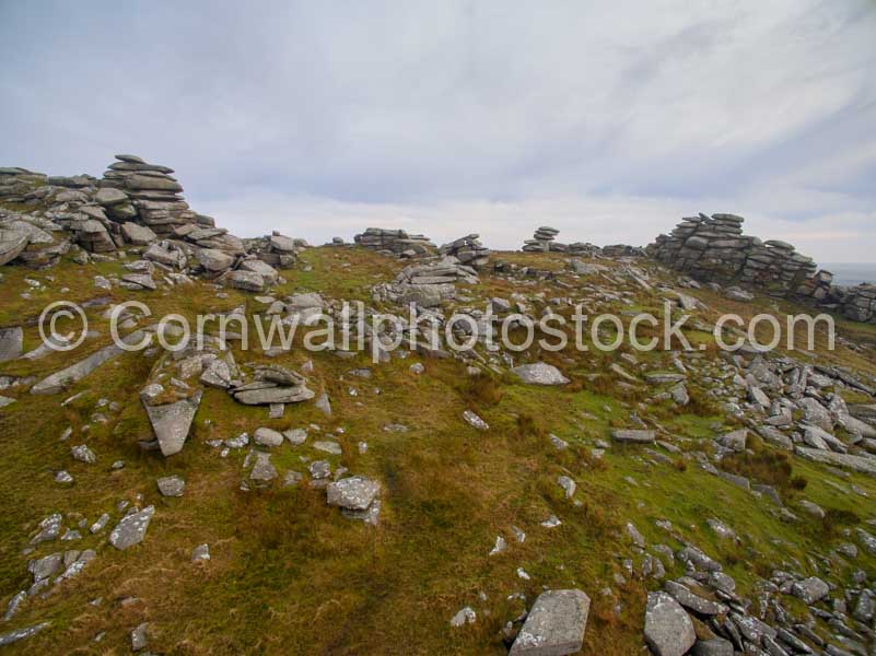 Rock Outcrops On Roughtor