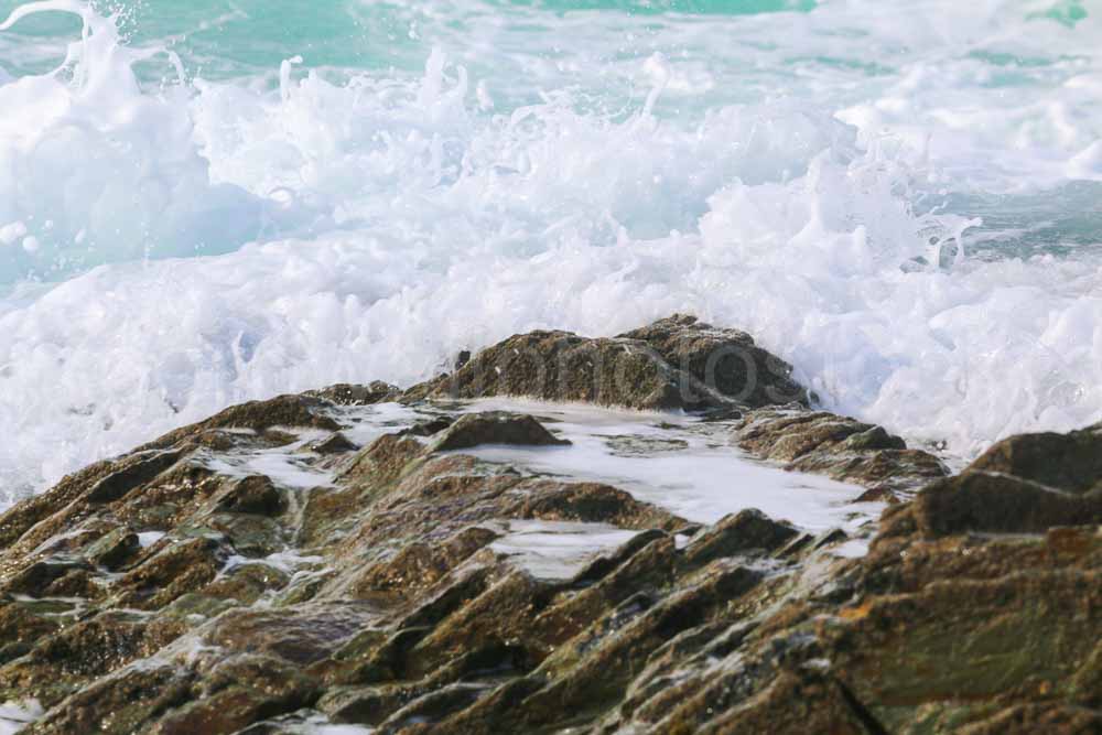 Lively Frothing Wave Detail
